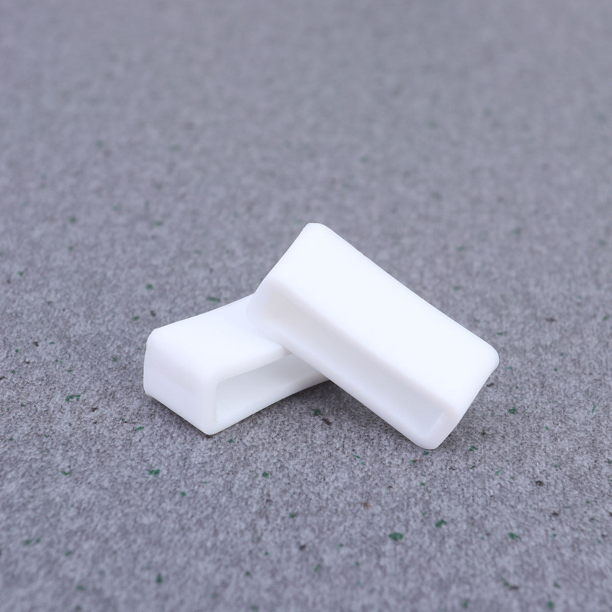 Silicone Band Replacement - 2pcs Watch Strap Loop Silicone Ring