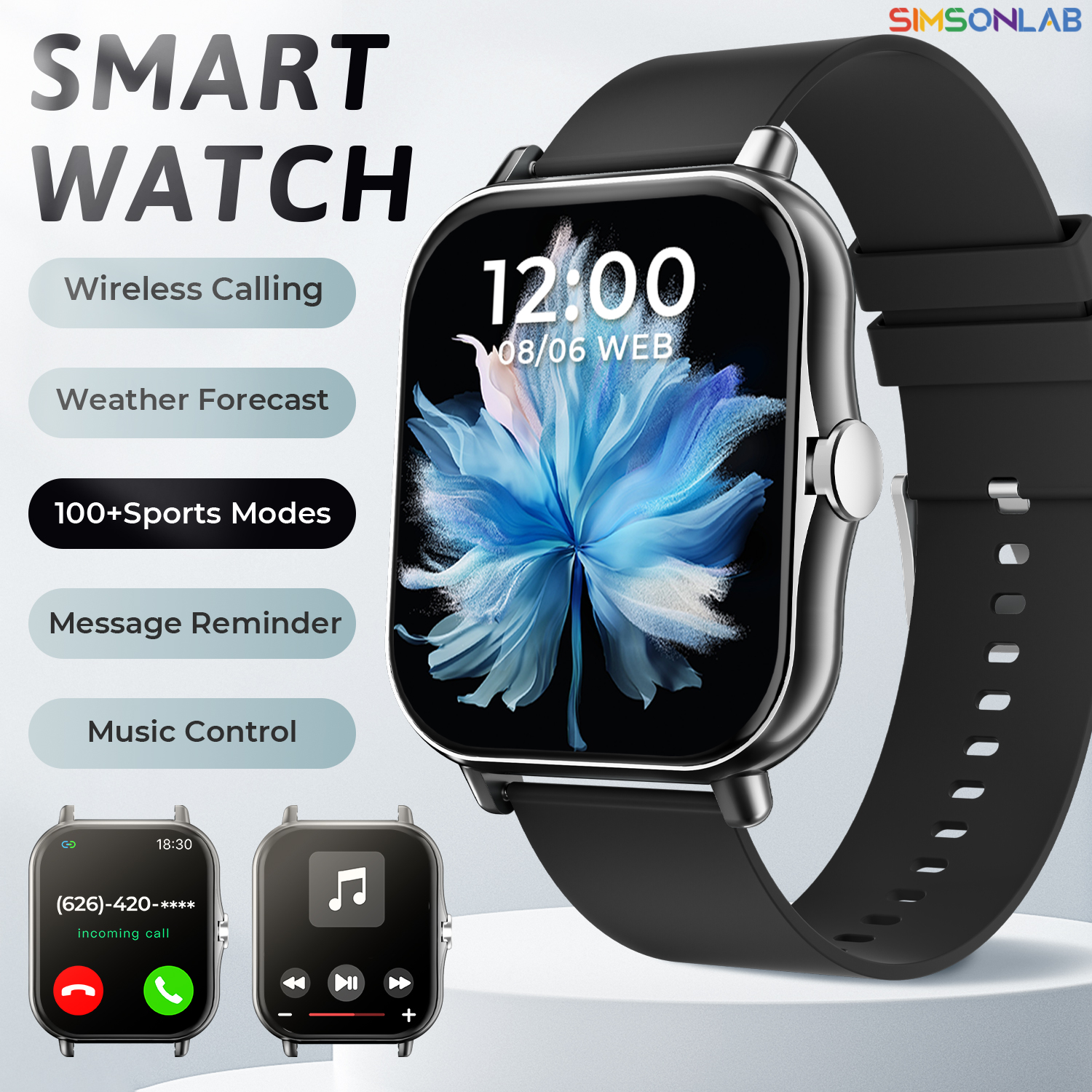 Smartwatch X12 - 2026 New Smart Watch 1.83 HD