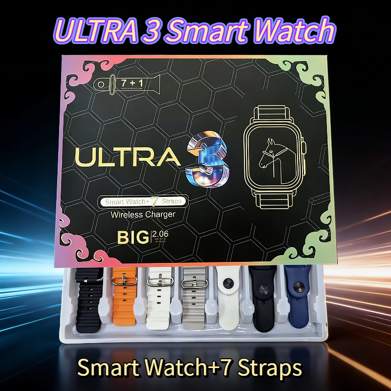 Smartwatch X12 - 7 Watch Straps New Watch10 Ultra