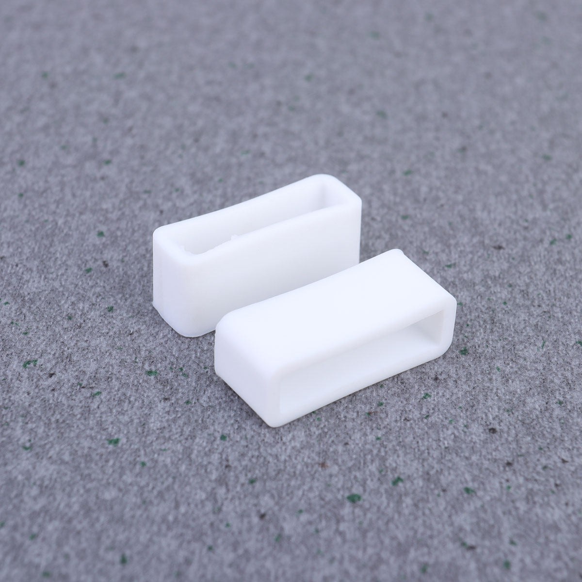 Silicone Band Replacement - 2pcs Rubber Clasp Accessories Durable Silicone