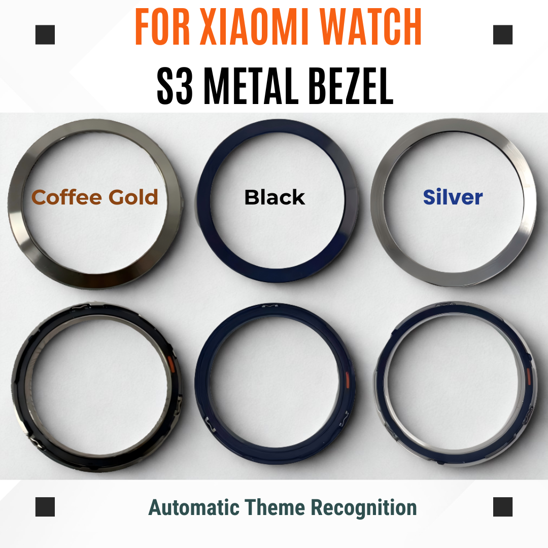 Xiaomi Smartwatch Accessories - Metal Stainless Steel Bezel Ring Replacement