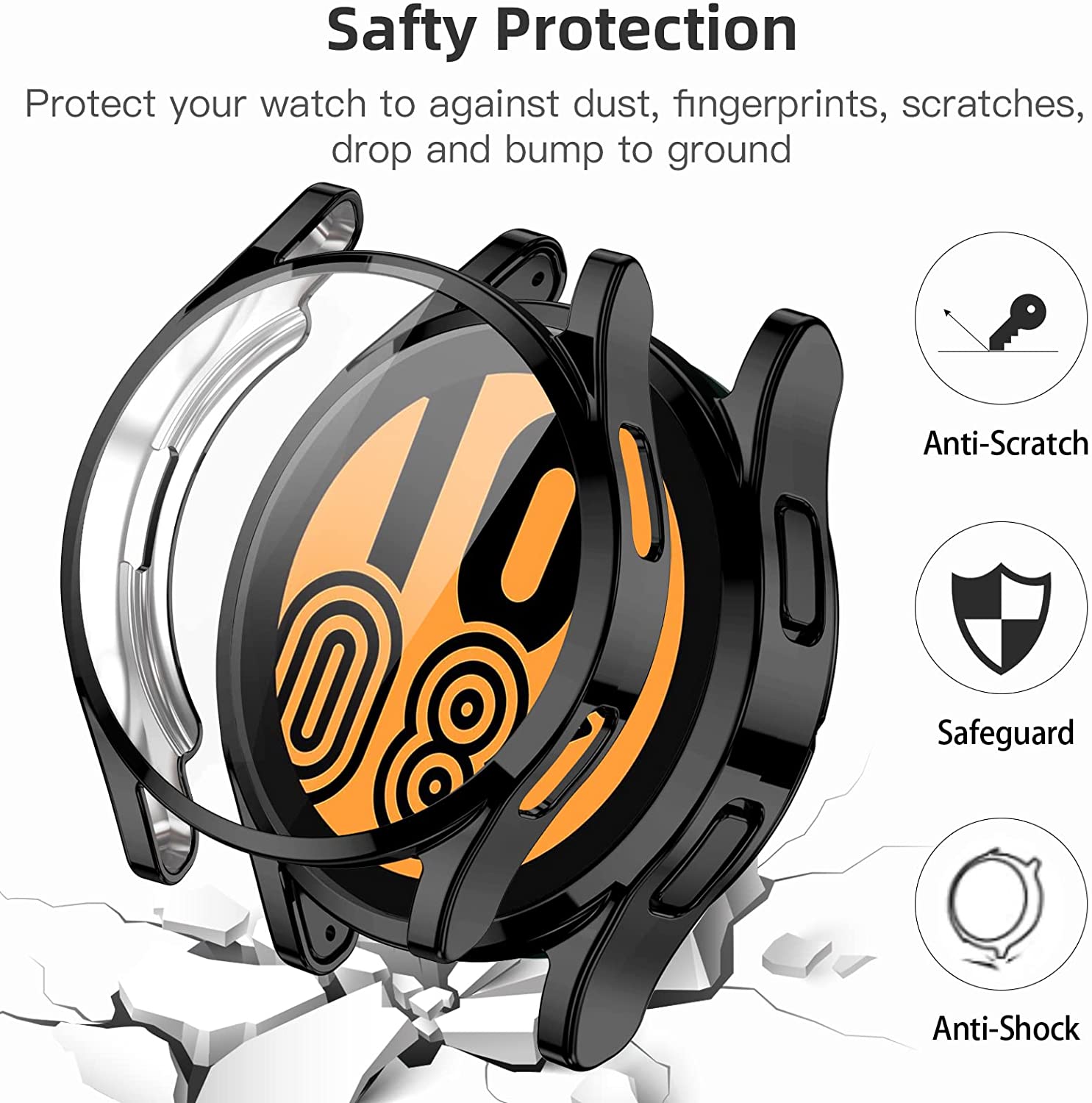Case for samsung Galaxy watch  - đánh giá và giá Smartwatch Band Accessories