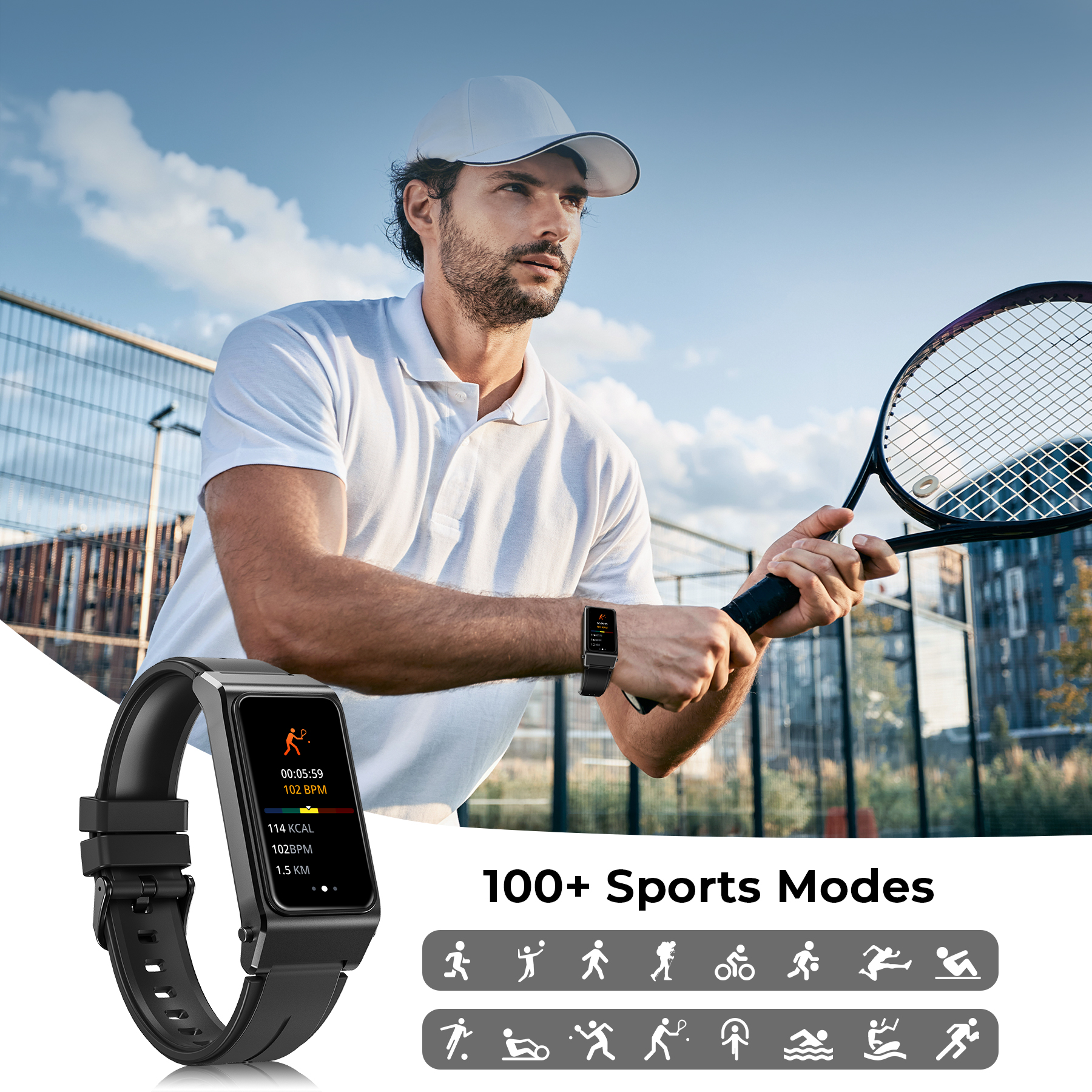 OUKITEL BT11 Smartwatch Blueto - đánh giá và giá Smartwatch Headset