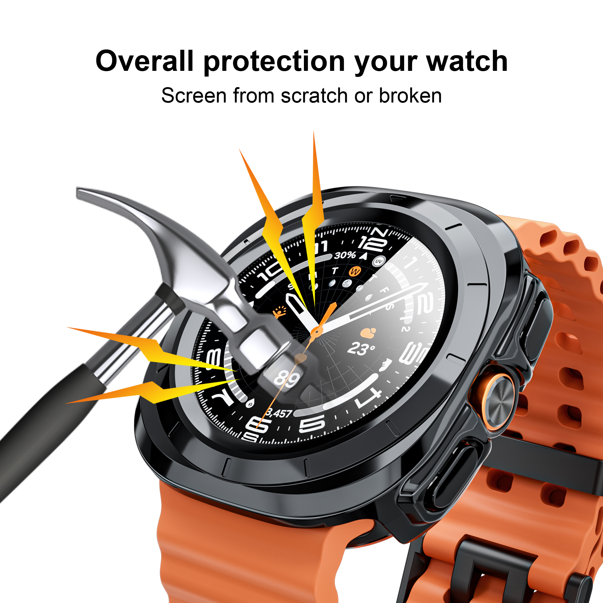 Case for Samsung Galaxy Watch  - đánh giá và giá Smartwatch Band Accessories