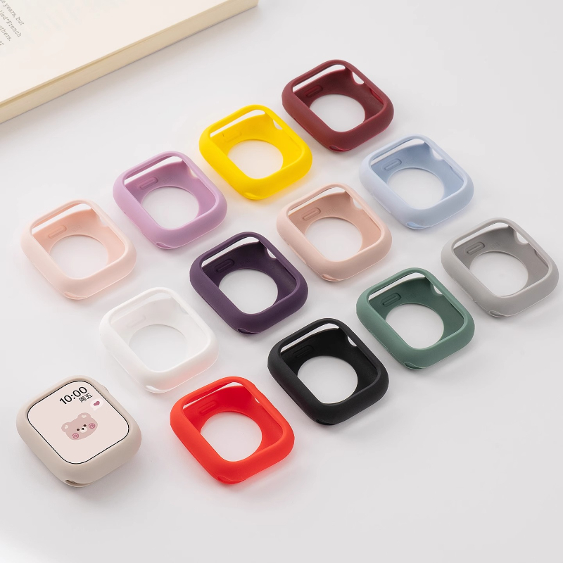 Silicone Case for Apple Watch  - đánh giá và giá Smartwatch Band Accessories