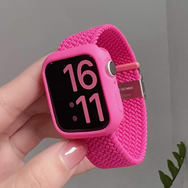 Silicone Case for Apple Watch  - đánh giá và giá Smartwatch Band Accessories