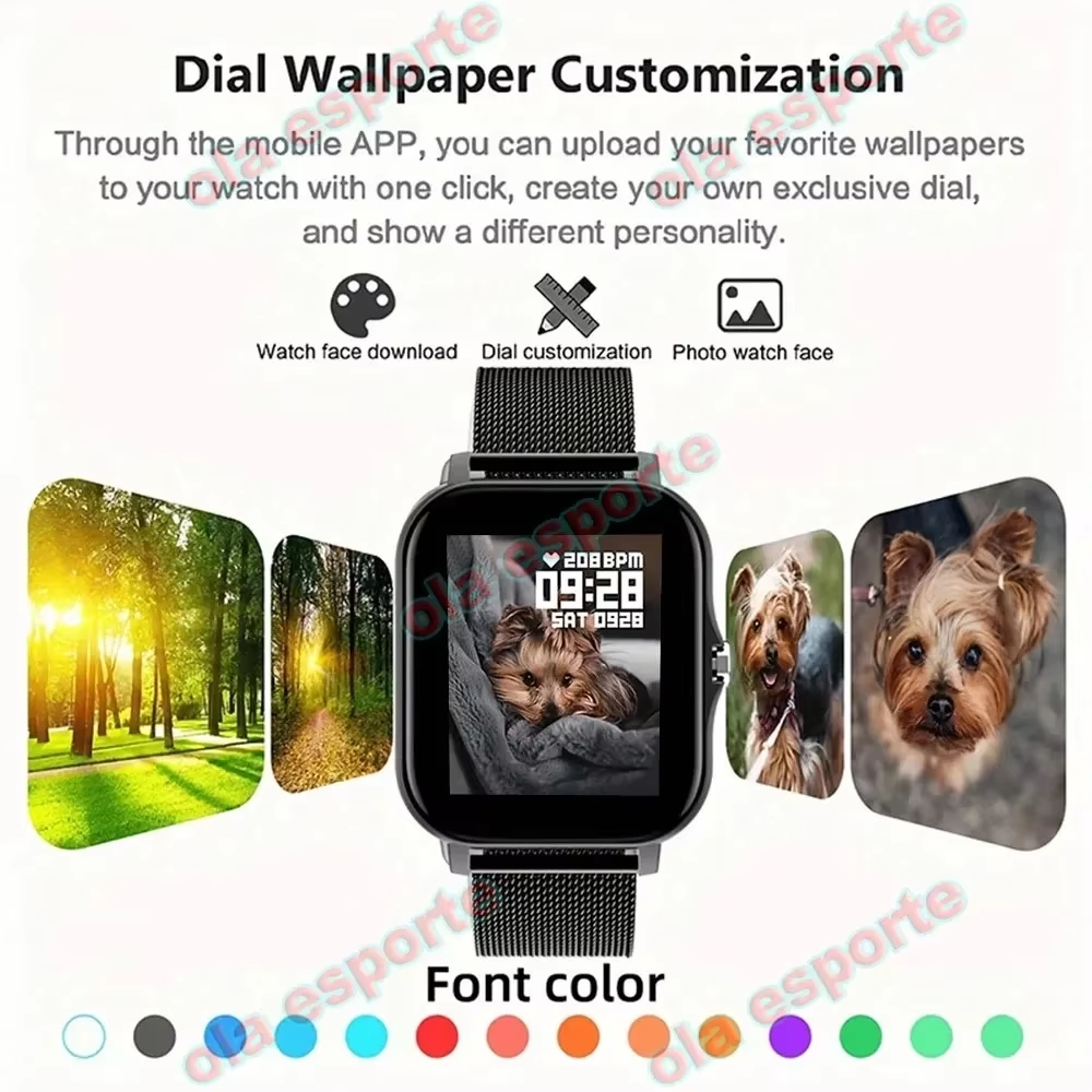 New Smartwatch 1.83'' HD Scree - đánh giá và giá Smartwatch Instagram