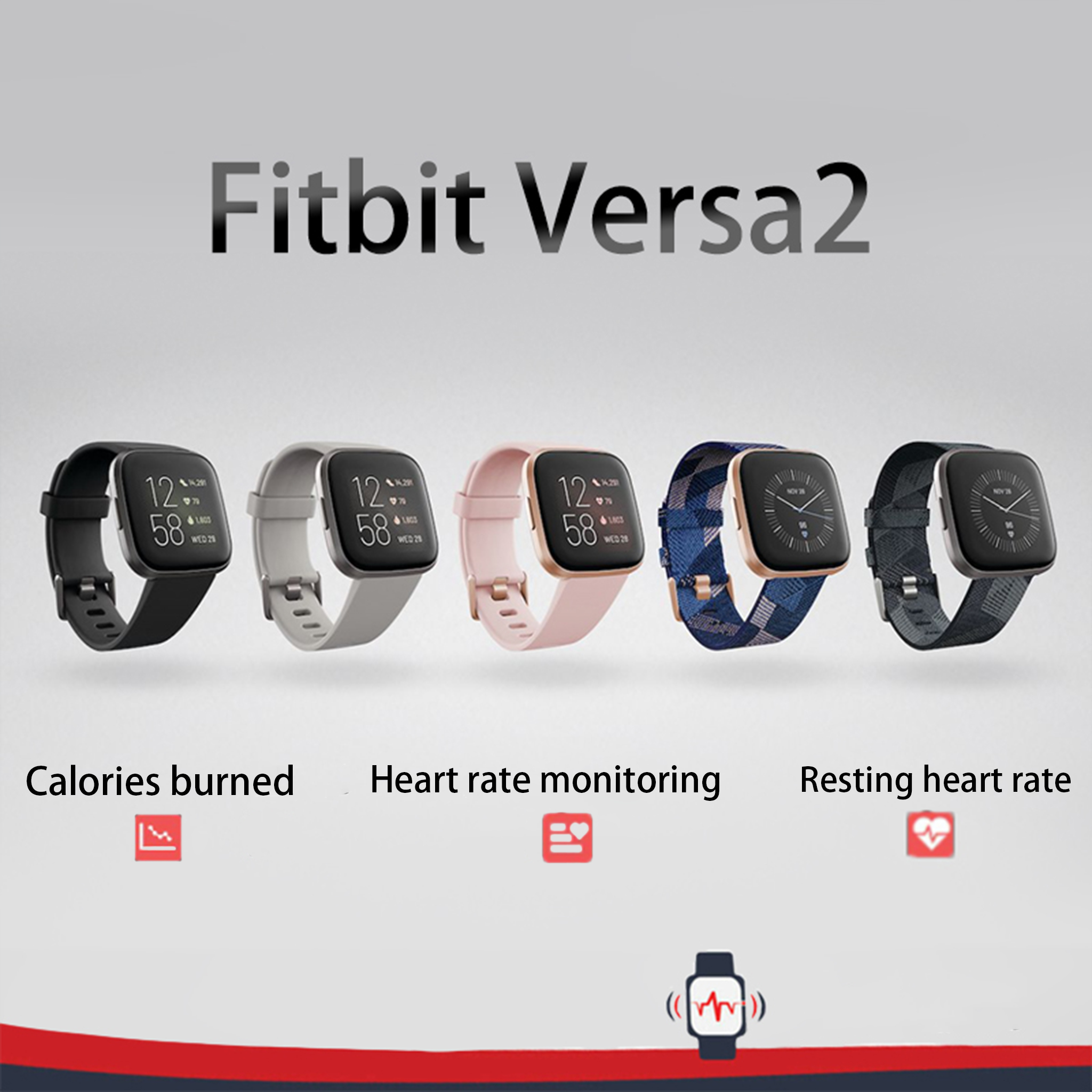 Fitbit Versa 2 Health and Fitn - đánh giá và giá Smartwatch Face