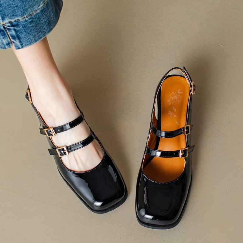 Elegant Women's High Heels Mar - đánh giá và giá Leather Classic Strap