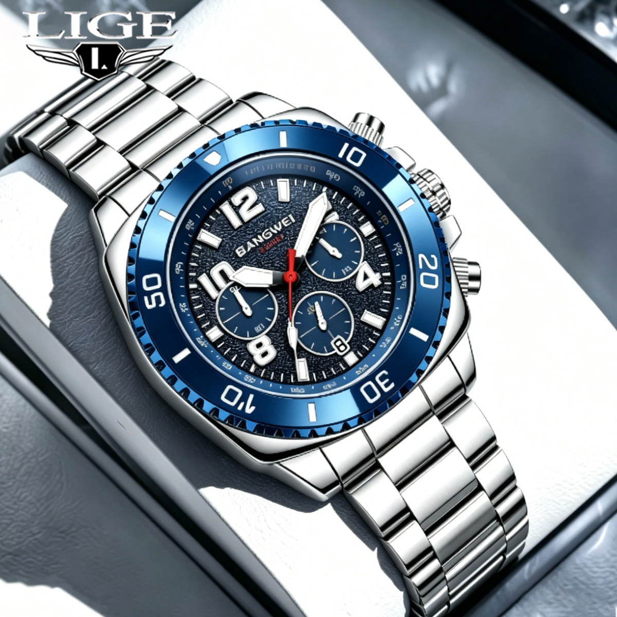 BANGWEI Luxury Quartz Men Watc - đánh giá và giá Smartwatch Nexus