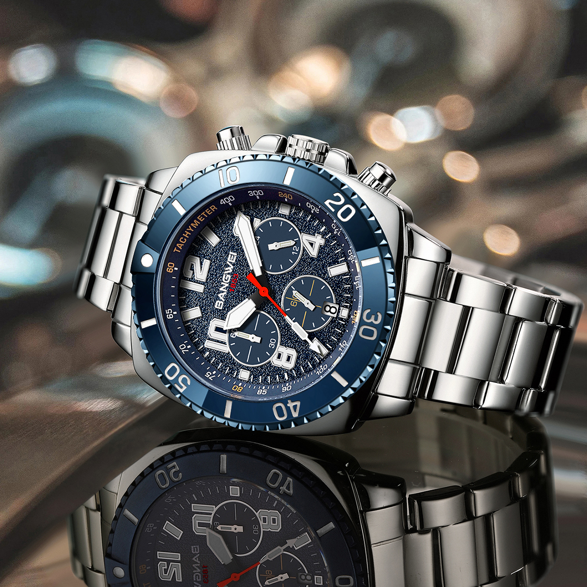 BANGWEI Luxury Quartz Men Watc - đánh giá và giá Smartwatch Nexus