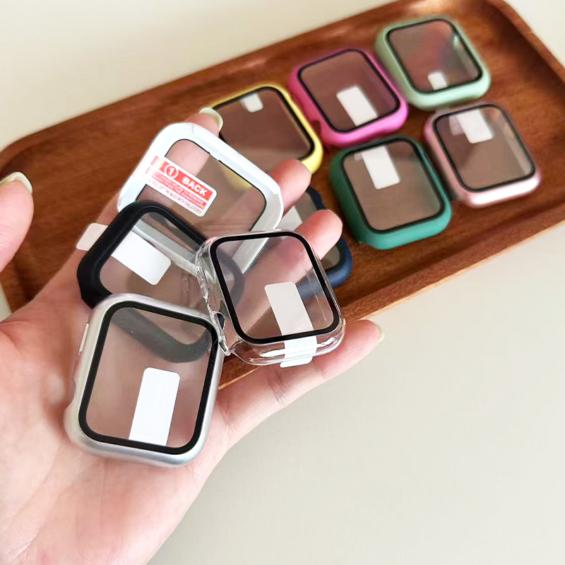 Tempered Glass+Cover For Apple - đánh giá và giá Smartwatch Band Accessories
