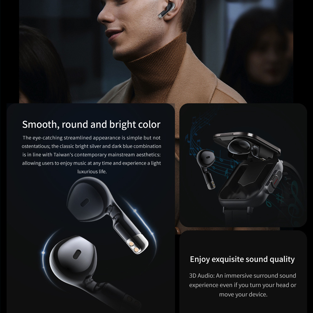 BT Call Blue Tooth Headphones  - đánh giá và giá Smartwatch Headset