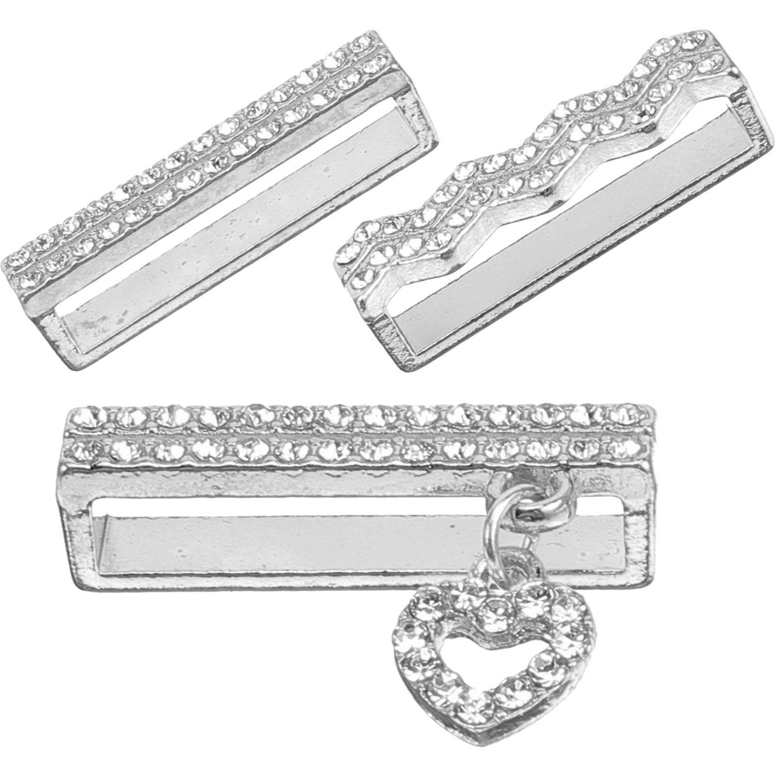 3pcs Pink Metal Rhinestone Cha - đánh giá và giá Smartwatch Band Accessories