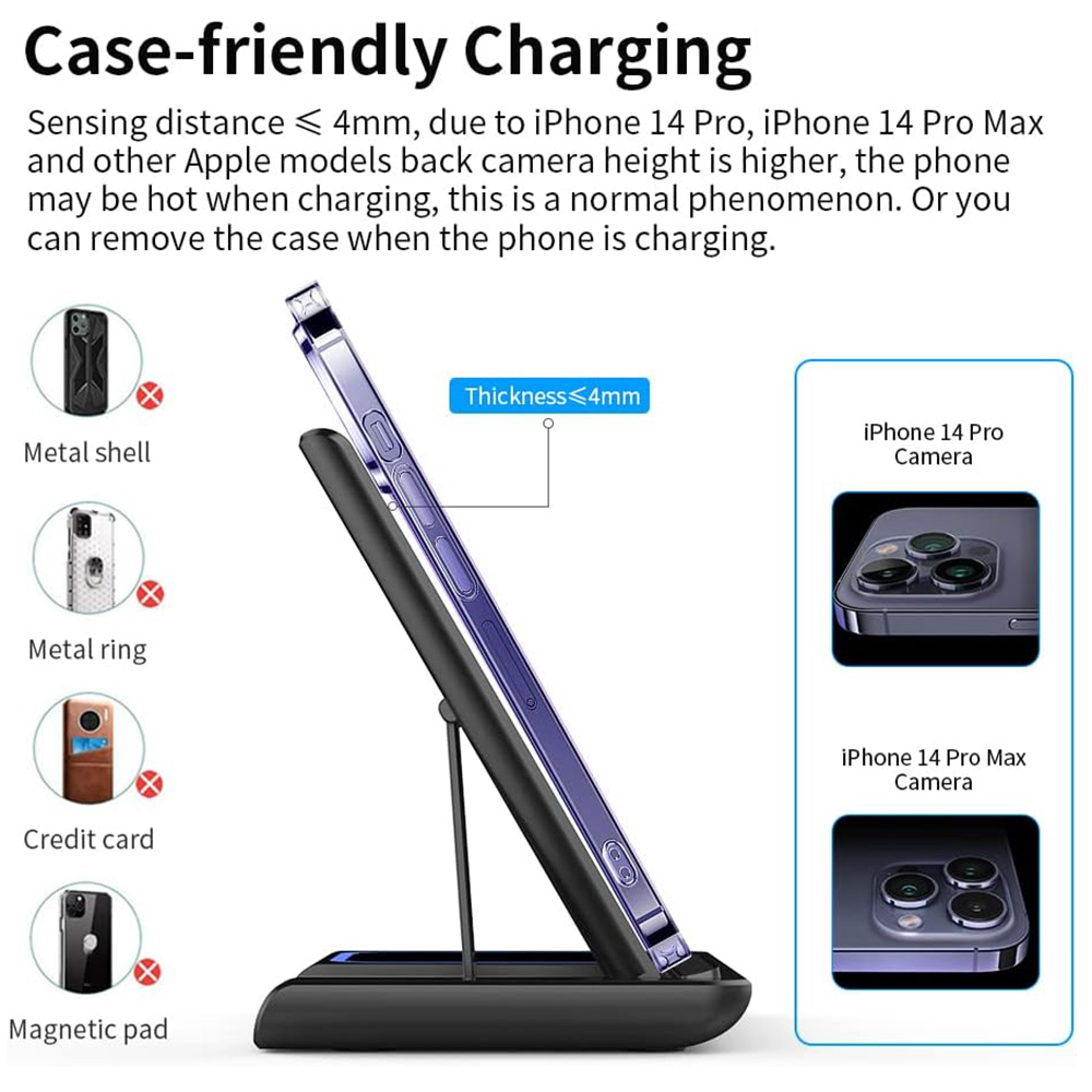 15W 3 in 1 Wireless Charger St - đánh giá và giá Smartwatch X12