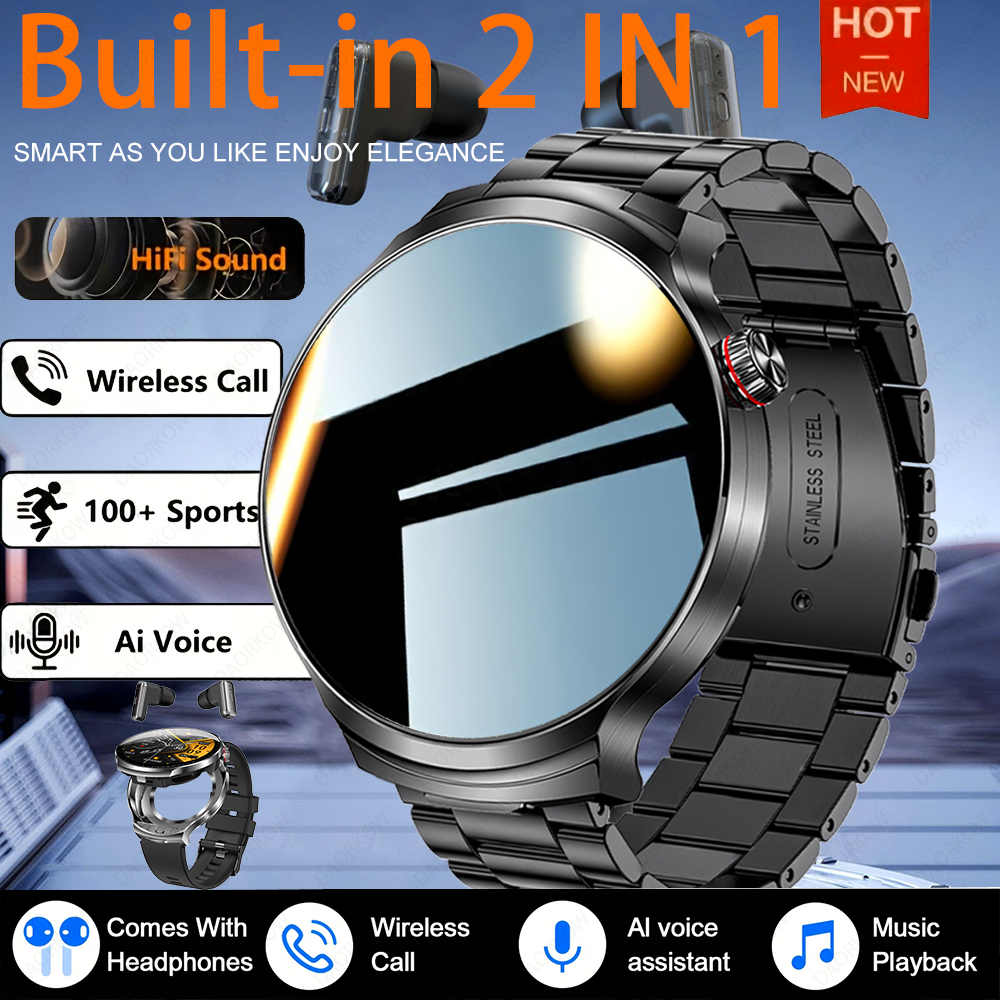 2026 New 2 in 1 Smart Watch Wi - đánh giá và giá Smartwatch Headset