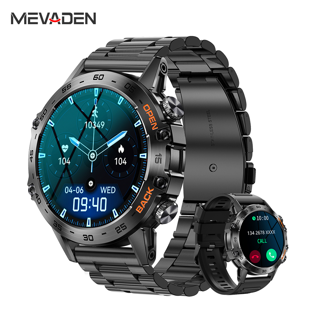 MEVADEN Steel 1.39 inch Men Lu - đánh giá và giá Smartwatch Face