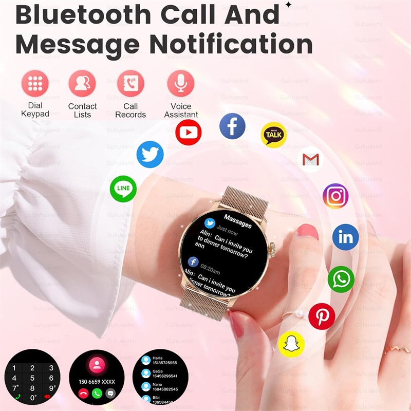 2026 New Lady Fashion Smart Wa - đánh giá và giá Smartwatch Face