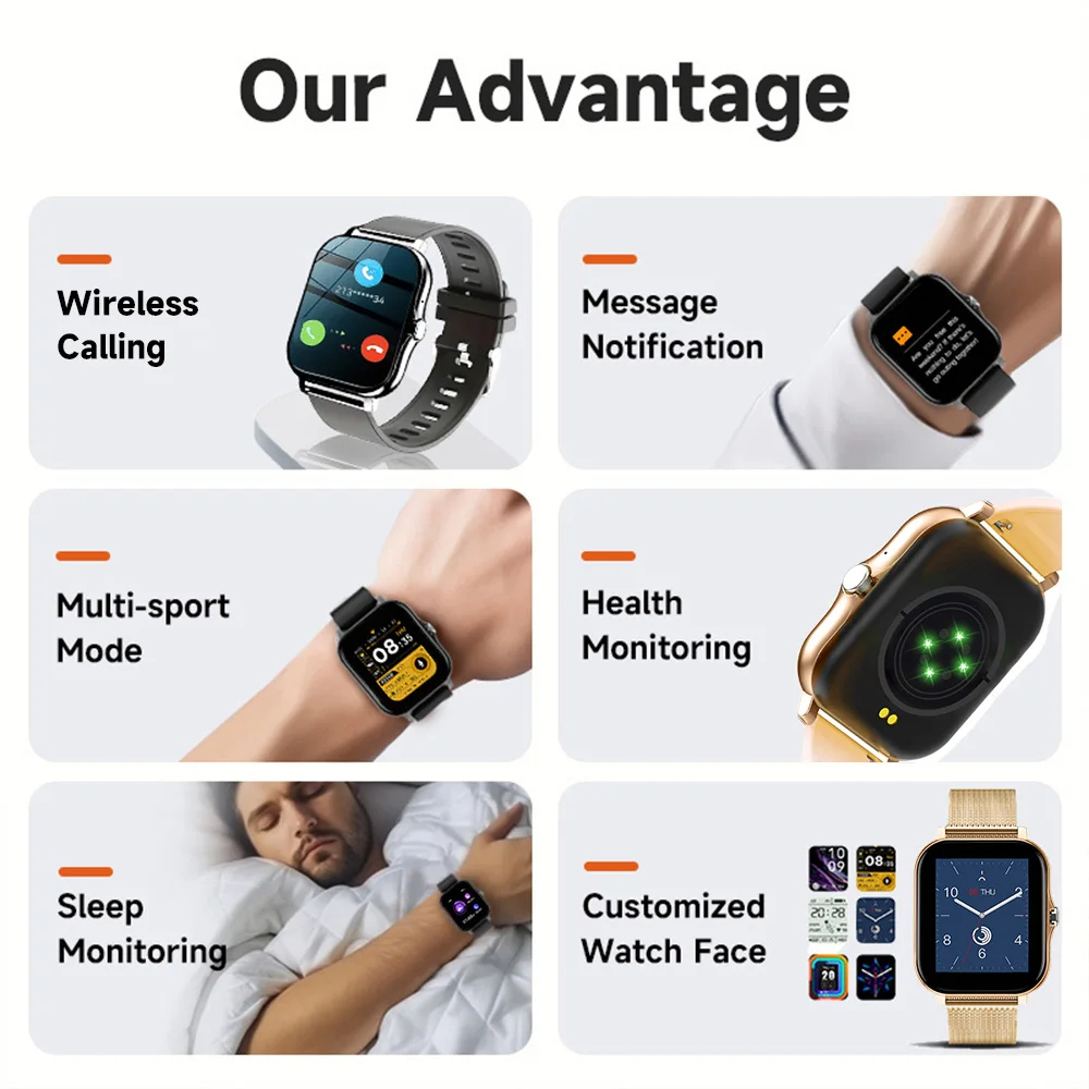 Smart Watch For Android IOS Wa - đánh giá và giá Smartwatch Instagram