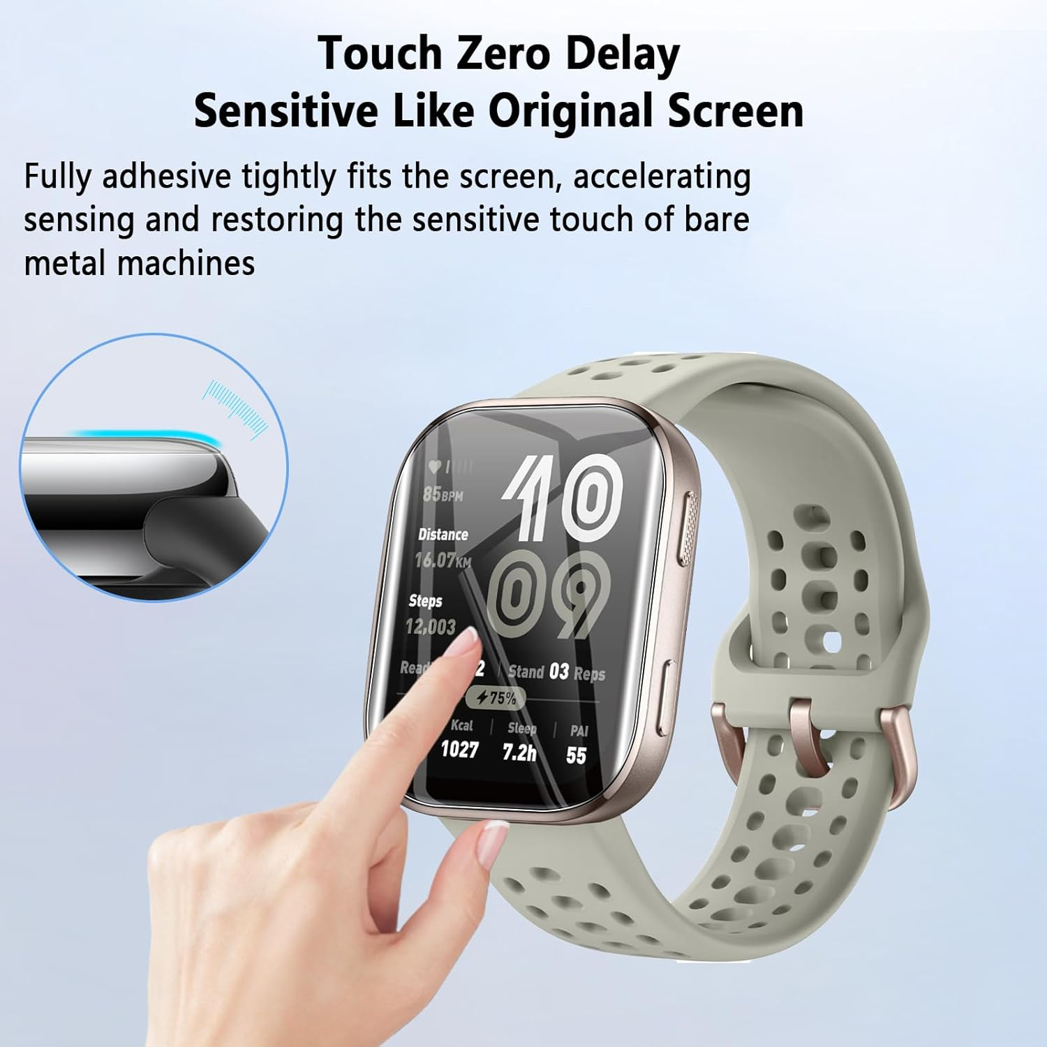 Screen Protector for Amazfit b - đánh giá và giá Smartwatch Band Accessories