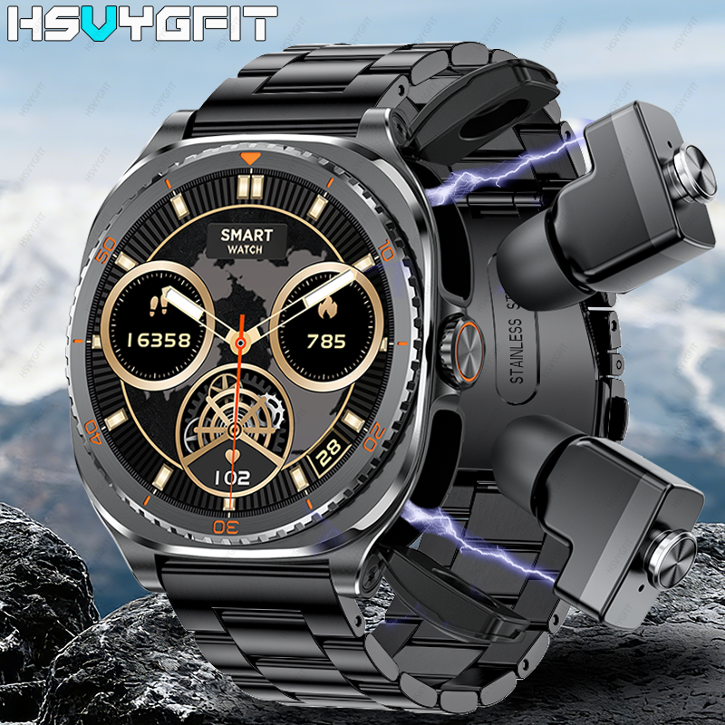 New watch earphones 2-in-1 sma - đánh giá và giá Smartwatch Headset