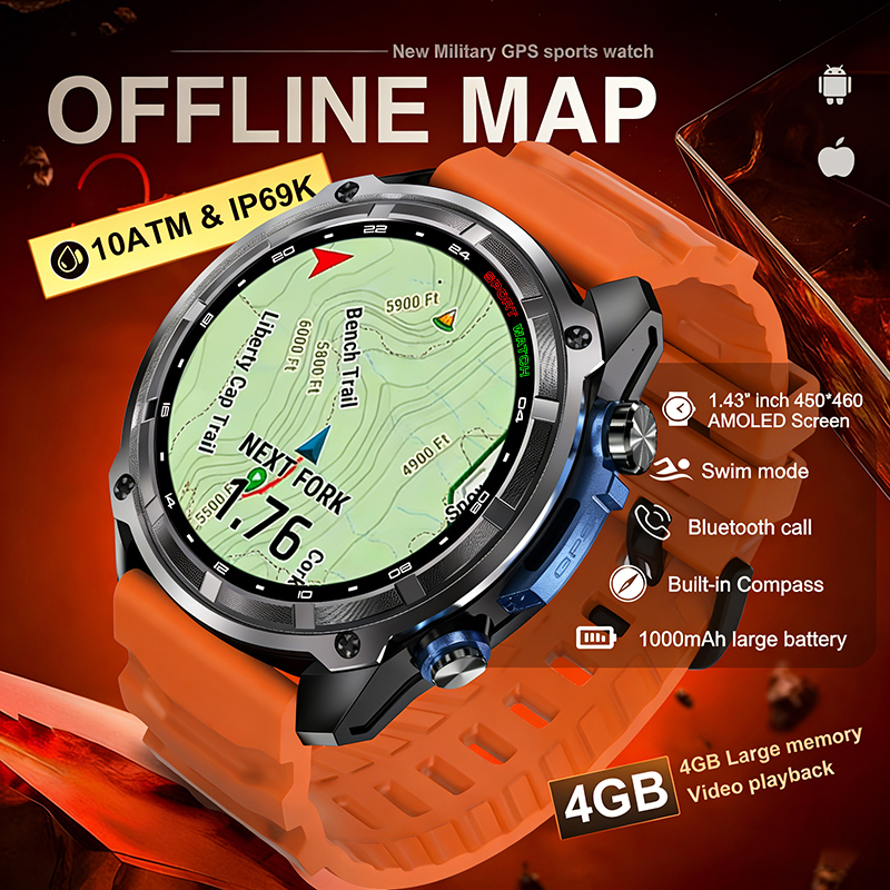 2026 Military GPS Smartwatch O - đánh giá và giá Smartwatch Nexus