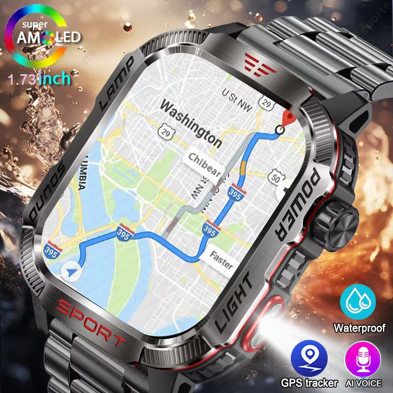 New Military GPS Smart Watch M - đánh giá và giá Smartwatch X12