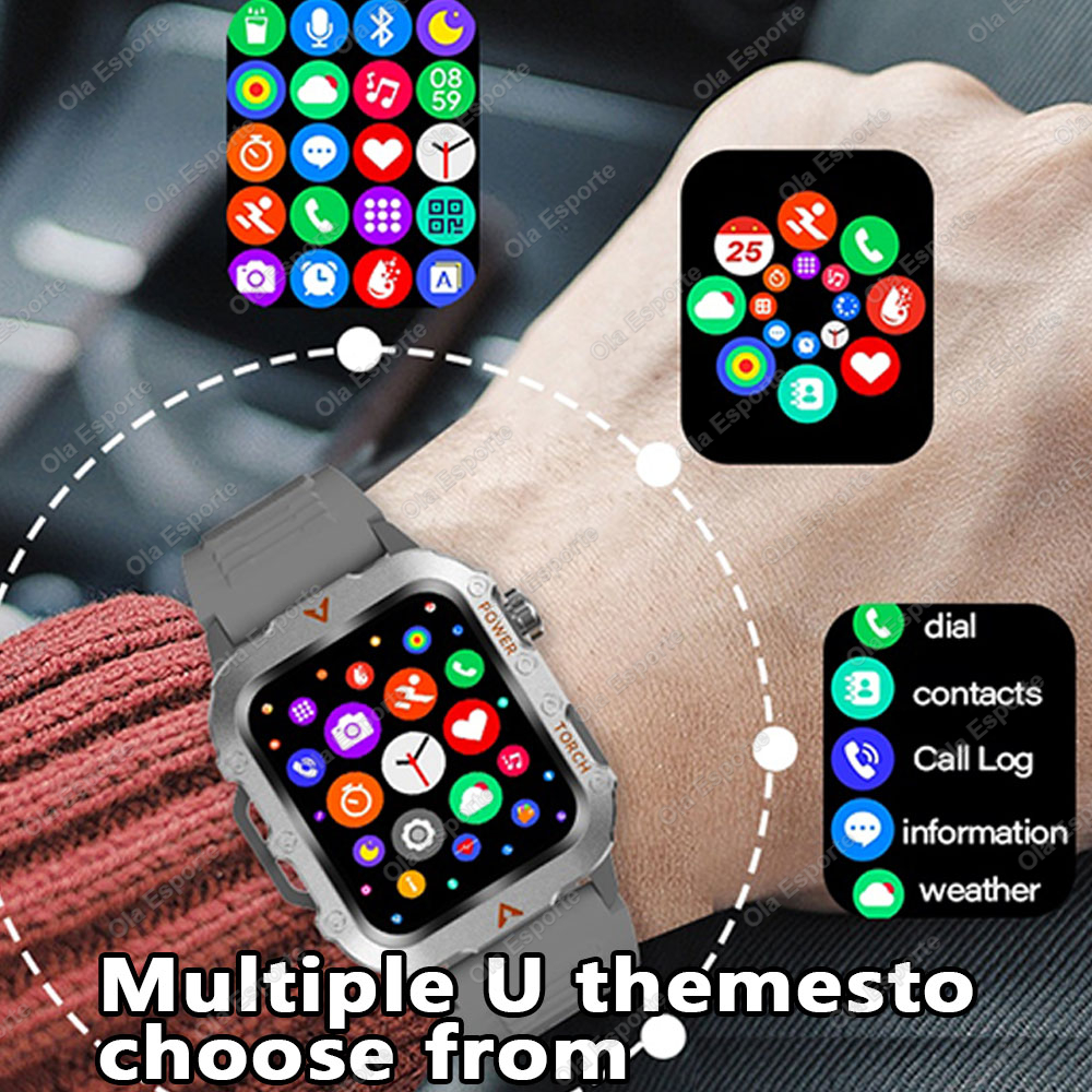 New Military GPS Smart Watch M - đánh giá và giá Smartwatch X12