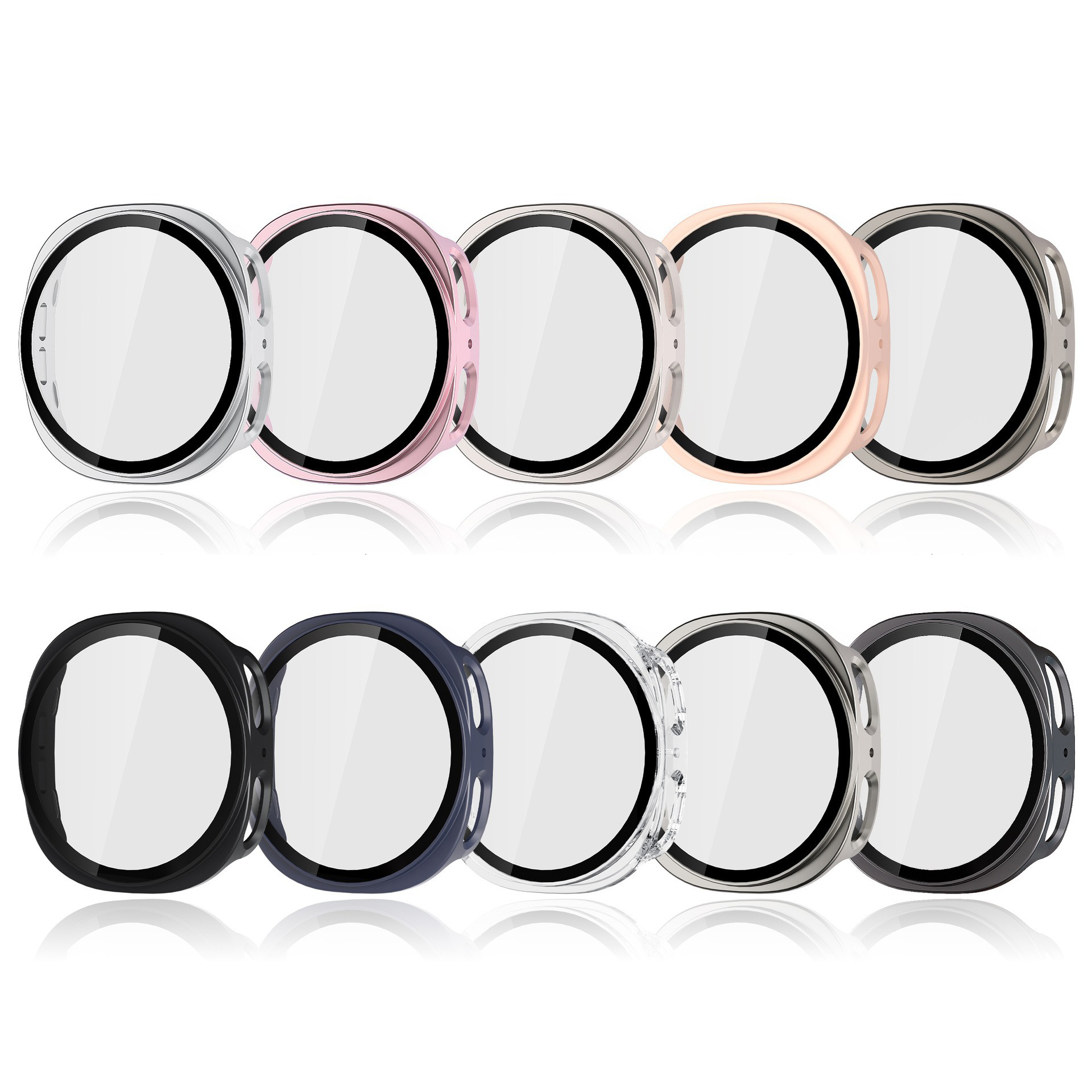 Tempered Glass+PC Case For Sam - đánh giá và giá Smartwatch Band Accessories