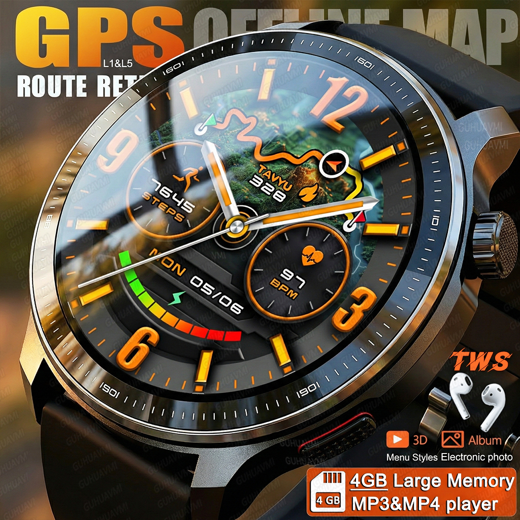 New 4GB Storage Smart Watch GP - đánh giá và giá Smartwatch Custom